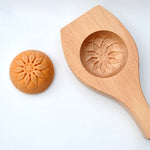 Wooden Moon Dumpling Maker Mold