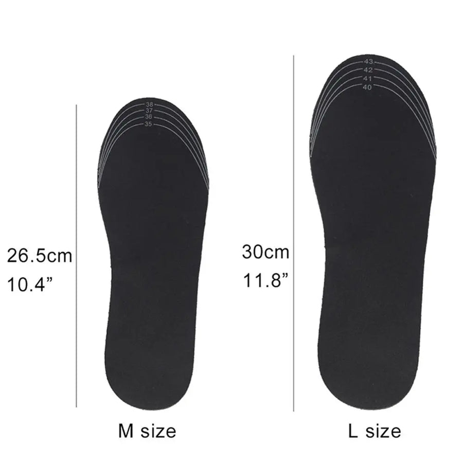 USB Heated Warm Shoe Insoles - Image 2