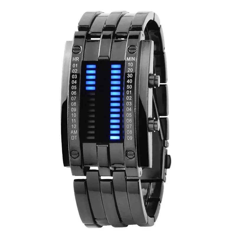 Steel Lava Binary Watch - Image 6