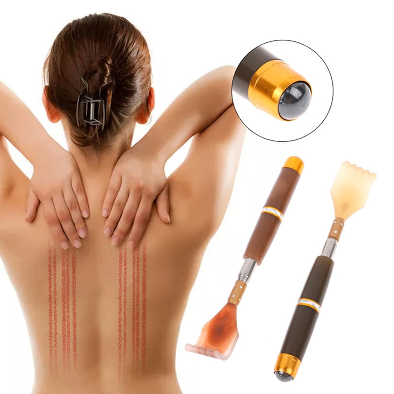 Telescopic Resin Back Scratcher Massager - Image 2