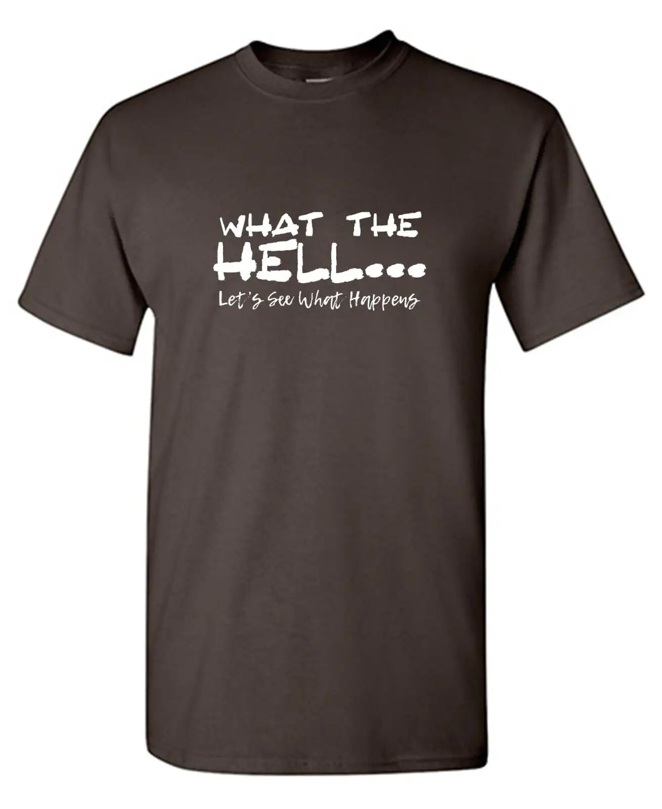 What The Hell Slogan T-Shirt - Image 5