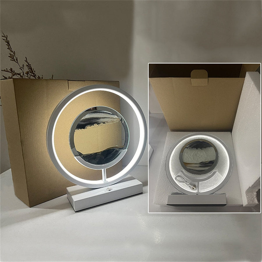 3D LED Flowing Sand Art Table Lamp - Image 3