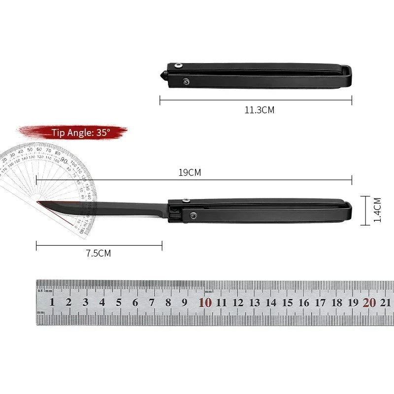 Sharp Edge Stainless Compact Folding Knife - Image 4