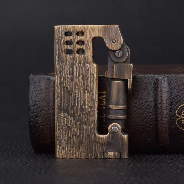 Mechanical Brass Antique Kerosene Lighter - Image 2
