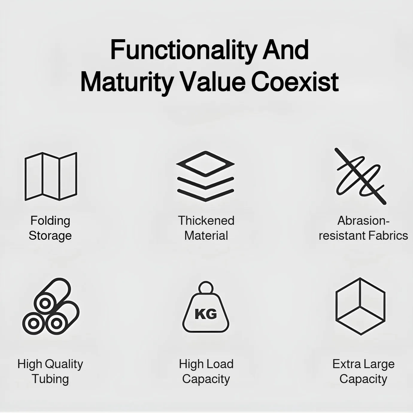 Built-in Cooling Bag Portable Folding Outdoor Stool - Image 7