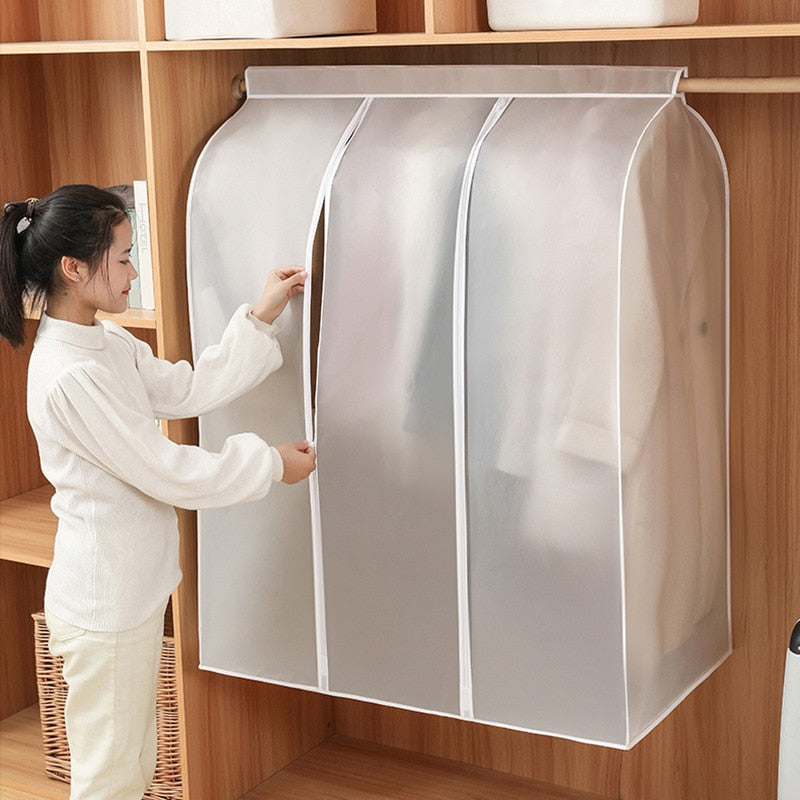 Home Organizer Dust Cover Clothes Storage Wardrobe Bag - Image 5