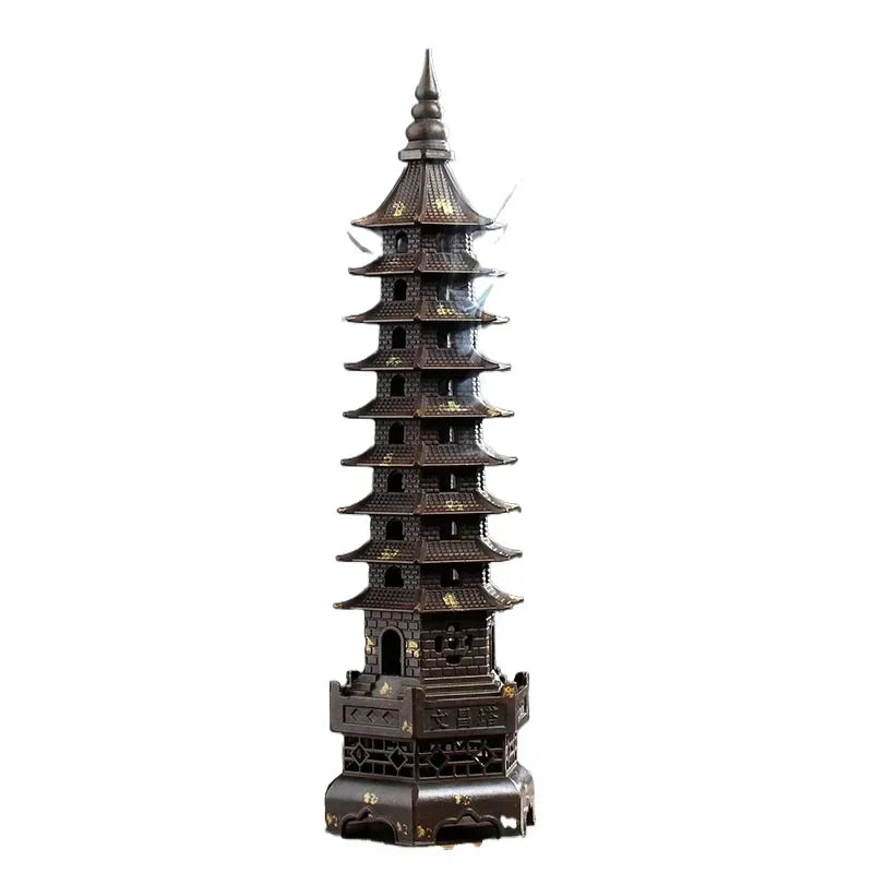 Zen Tower-Style Smoke Waterfall Incense Burner - Image 7