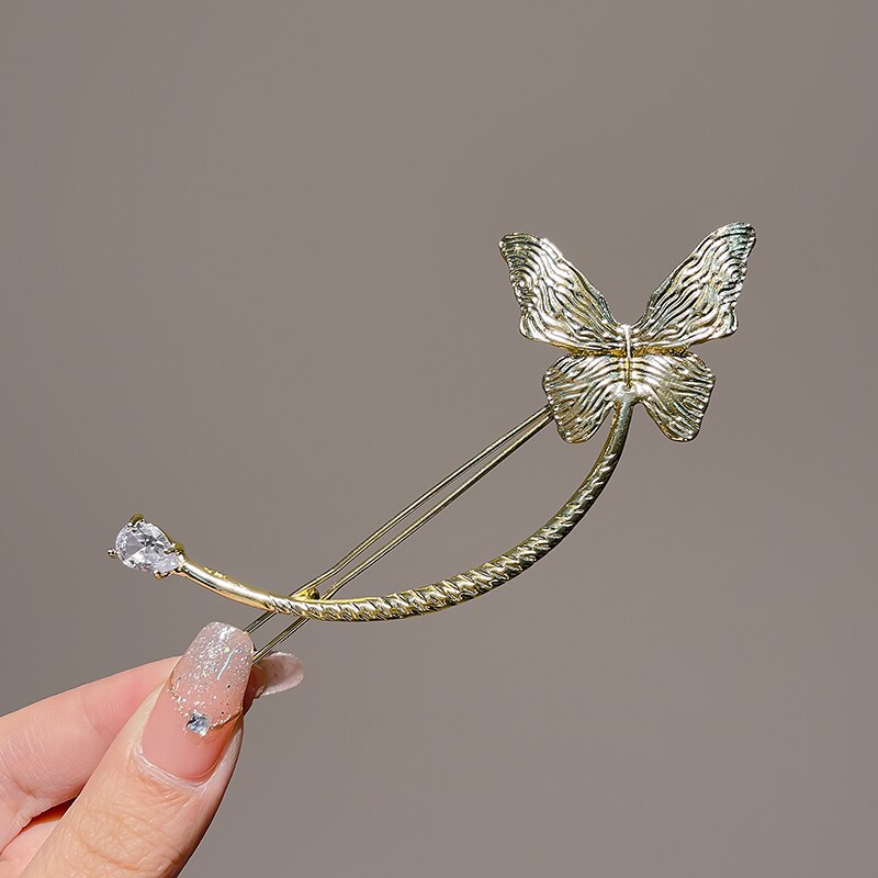 Korean Style Elegant Pearl Hair Clip - Image 11