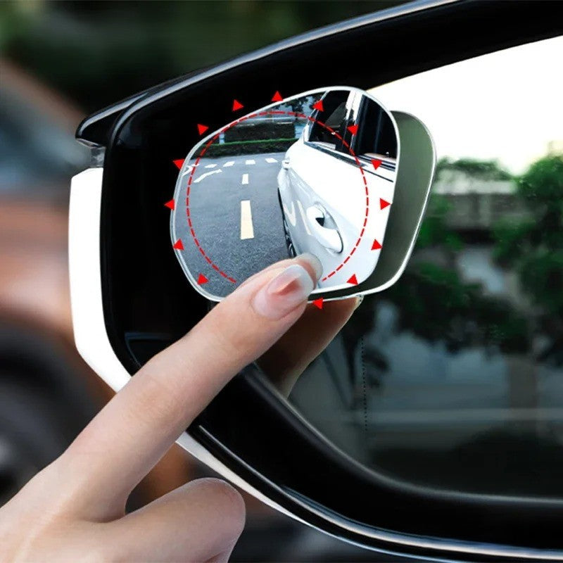 Blind Spot Adjustable Frameless Rearview Mirror Set - Image 2