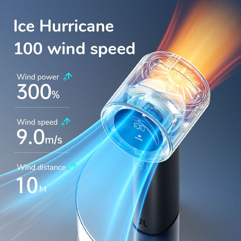 Portable Handheld Wireless Cool Summer Fan - Image 1