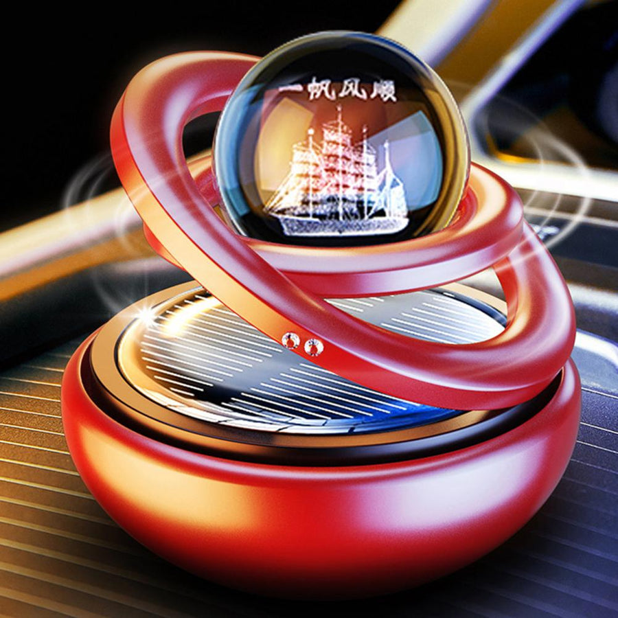 Creative Double-Ring Car Air Freshener - Image 3