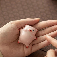 Little Pig Ceramic Tea Tray Decoration - Image 4