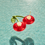 Inflatable Cherry Floating Pool Cup Holder