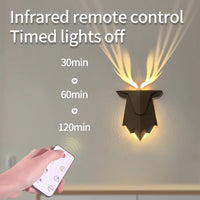 Geometric Deer Artsy Wall Lamp - Image 3