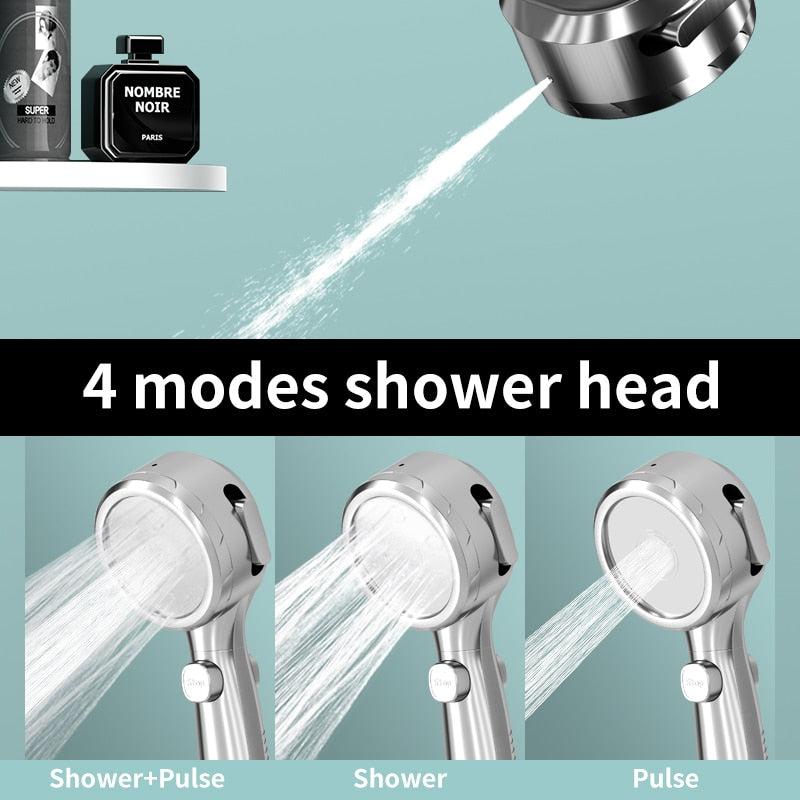 Temperature Display High Pressure Shower Head - Image 4