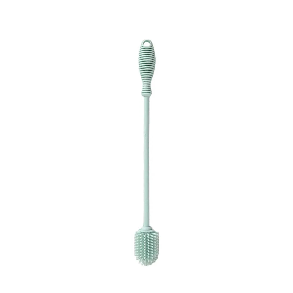 Easy Cleaning Baby Long Handle Silicone Bottle Brush