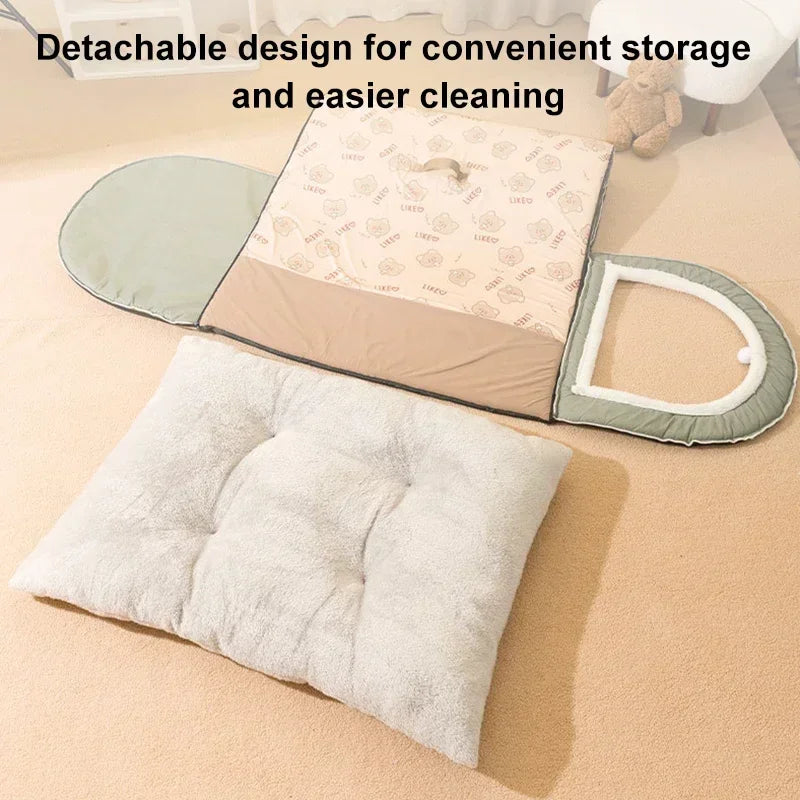 Warm Winter Cozy Washable Dog House - Image 4