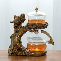 Nature Harmony Wooden Teapot - Image 4