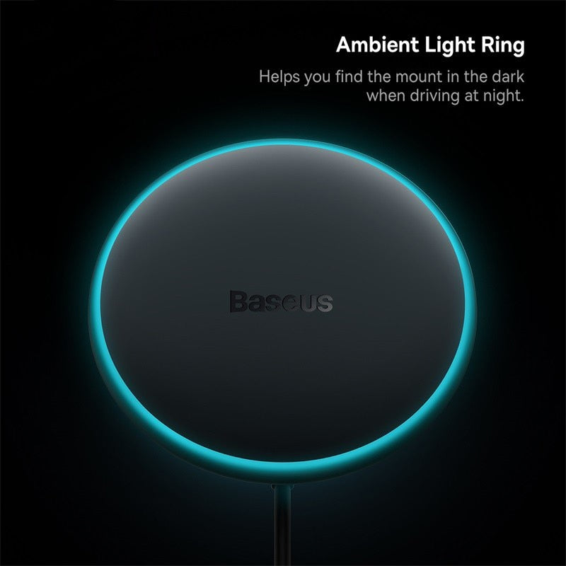 2in1 Car Magnetic Phone Wireless Charging Stand - Image 2
