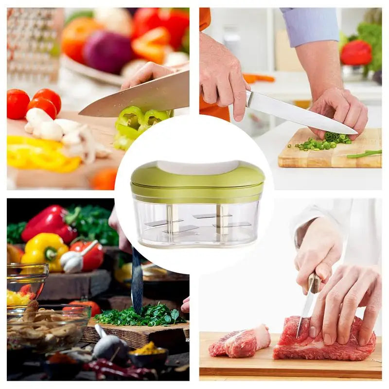 Manual Fresh Gourmet Grind Food Chopper