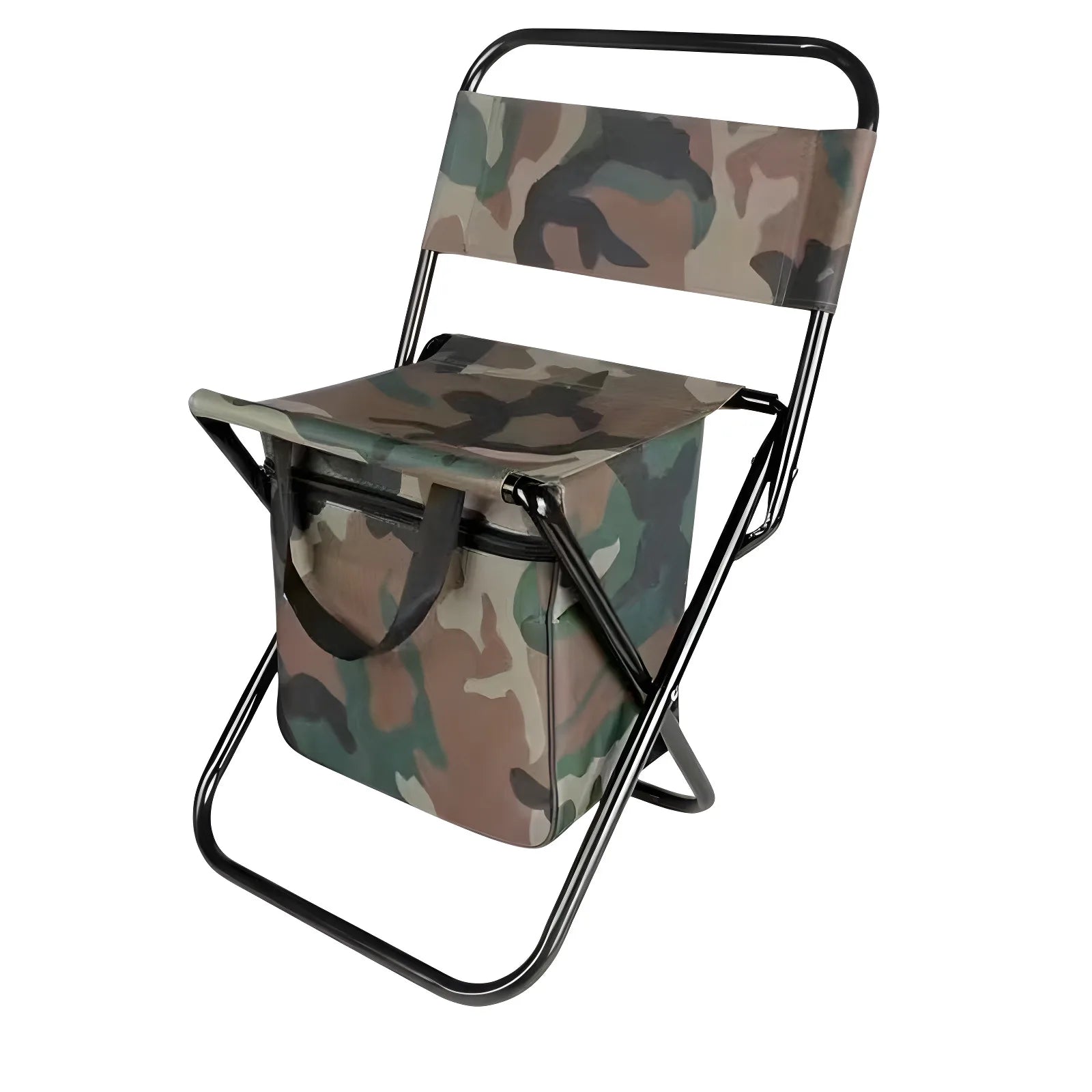 Built-in Cooling Bag Portable Folding Outdoor Stool - Image 10