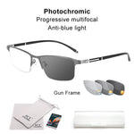 Progressive Multifocal Anti-Blue Light Glasses