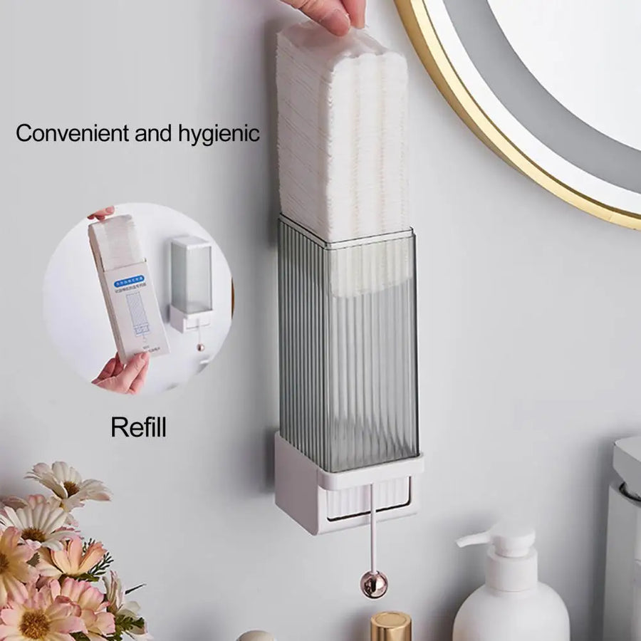 Beauty Box Makeup Cleaner Cotton Pad Dispenser - Image 2