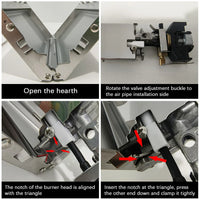 Ultralight Collapsible Outdoor Cooking Gas Burner - Image 5