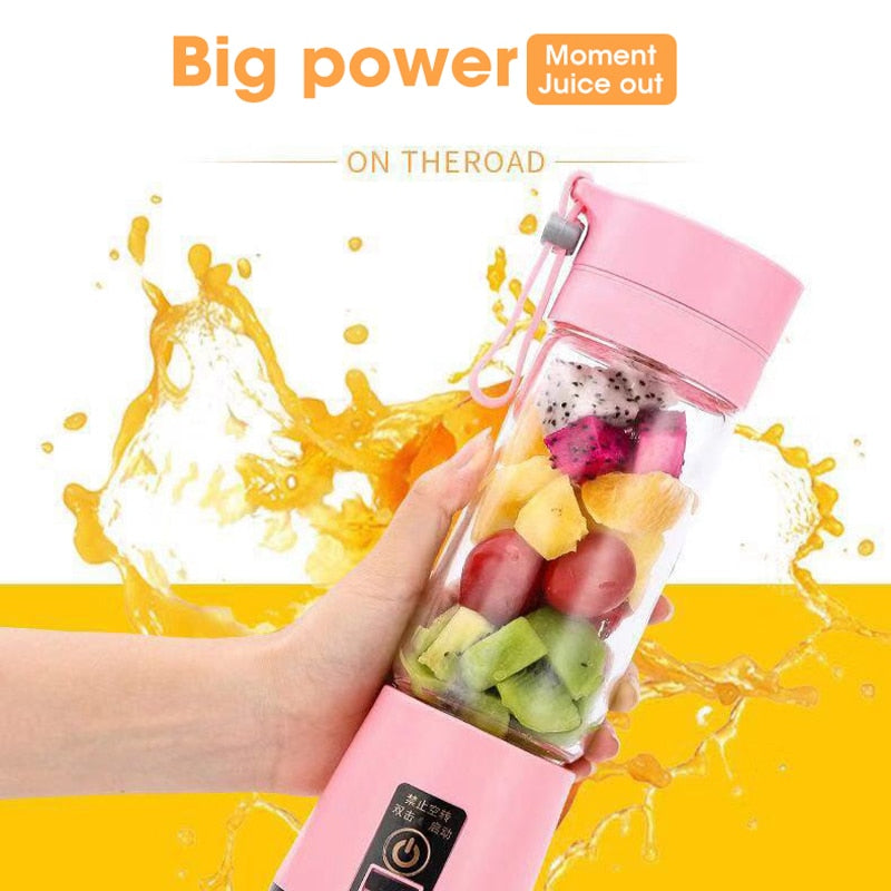 Portable Mini Fruit Juicer Mixer