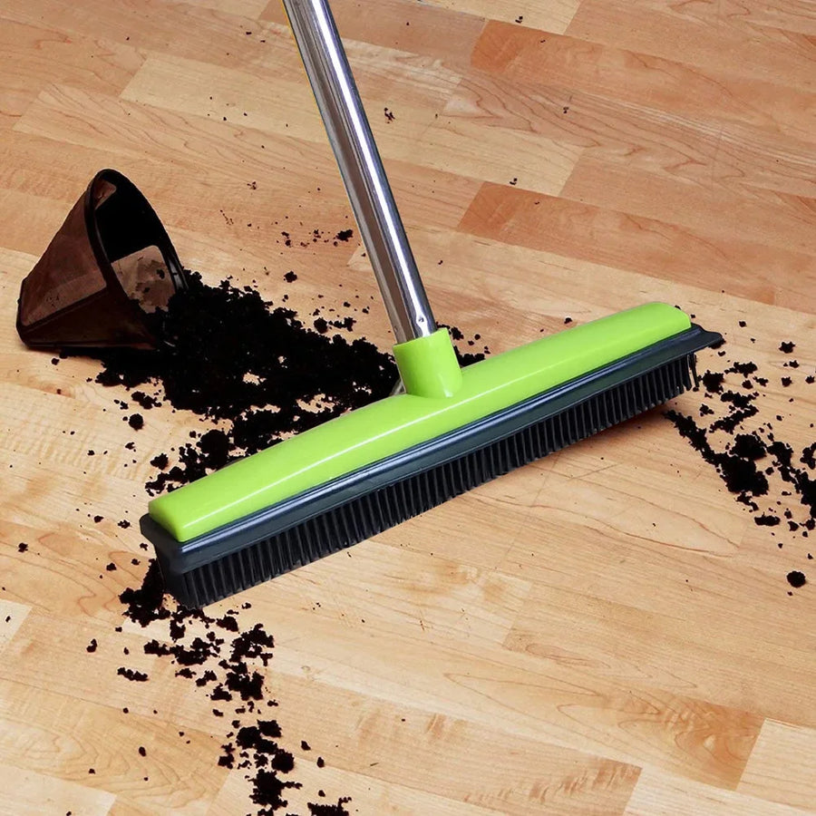 Hair Catcher Telescopic Pet Carpet Sweeping Broom - Image 2