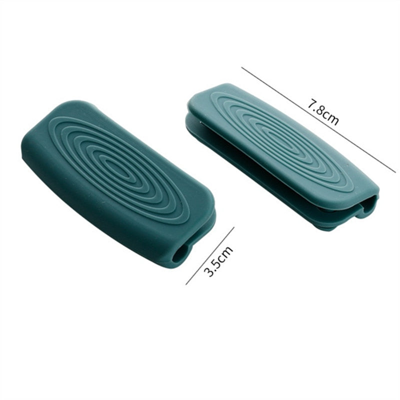 2Pcs Silicone Heat Resistant Cookware Handle - Image 5