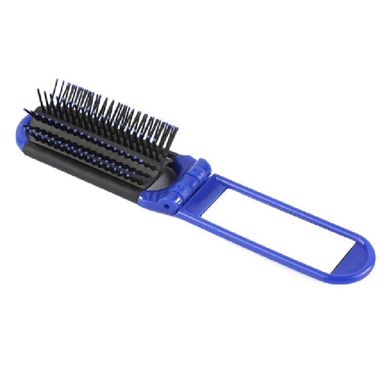 Professional Portable Foldable Hair Brush Mirror - Image 8