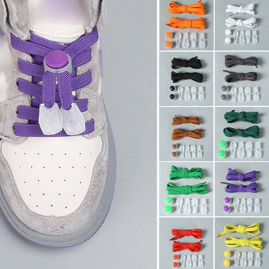 No Tie Shoe Laces Lock Button - Image 4