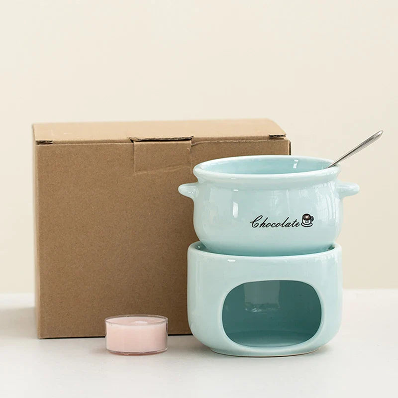 Warm Dip Chocolate Cheese Fondue Pot - Image 11