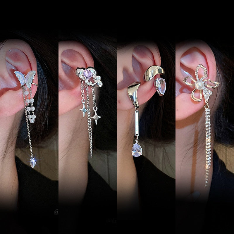 Kiss of the Butterfly Zircon Earrings - Image 5