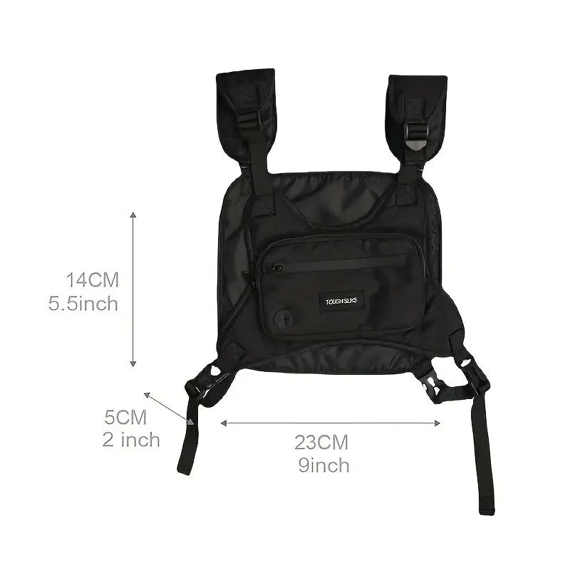 Adjustable Strap Ergonomic Chest Bag