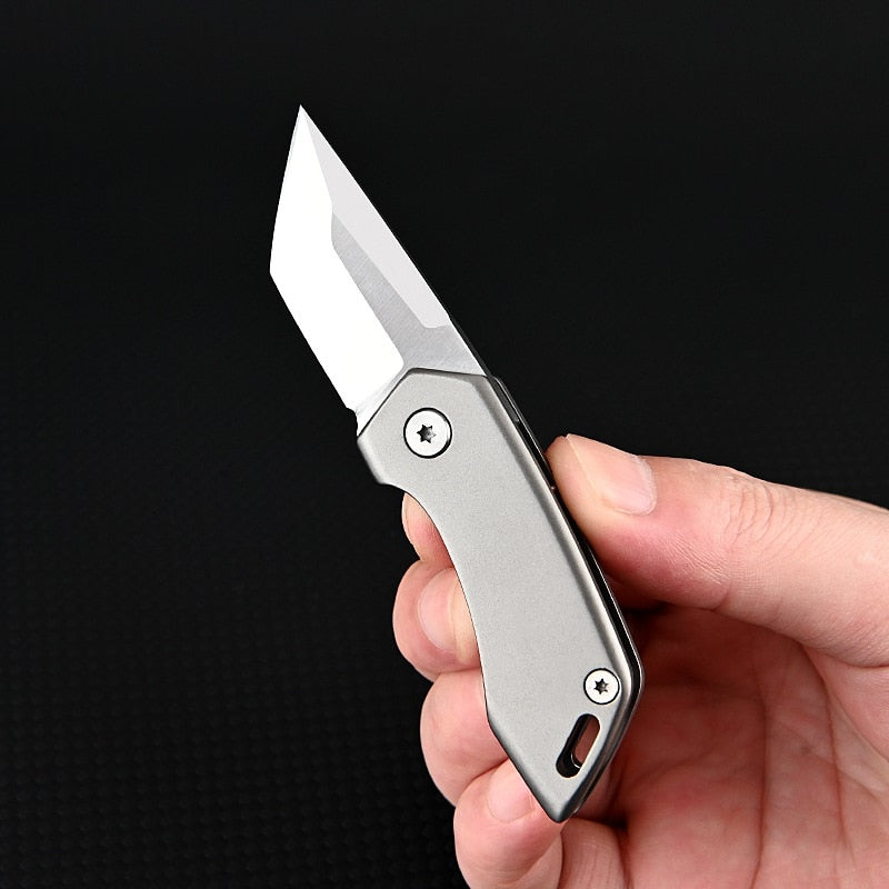 Titanium Alloy Pocket Keychain Knife - Image 2