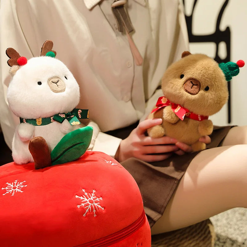 Christmas Theme Soft Snuggly Plush Toy Set - Image 5
