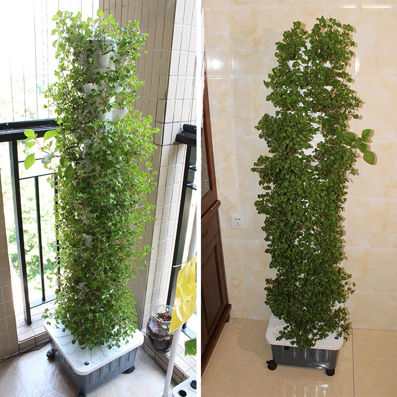 Green Life Vertical Hydroponic Home Gardening Kit - Image 2