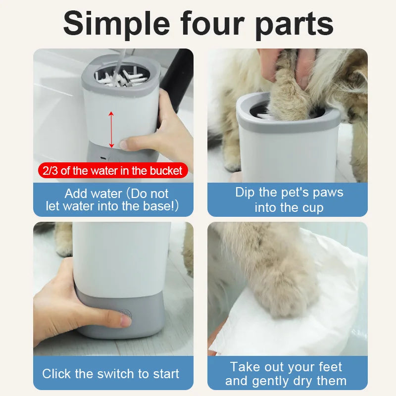 Automatic Cleaning Pet Paw Washer - Image 2
