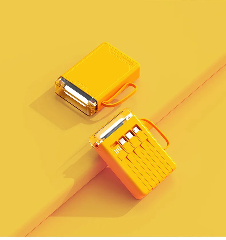 Mini Cute Built-in Cable LED Powerbank - Image 11