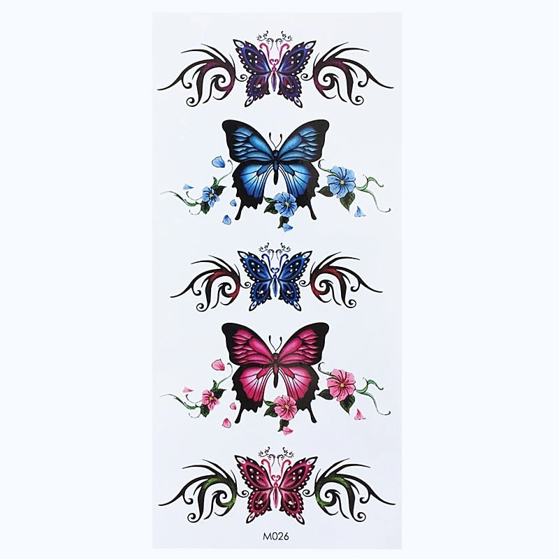 Dreamy Butterfly Temporary Tattoo