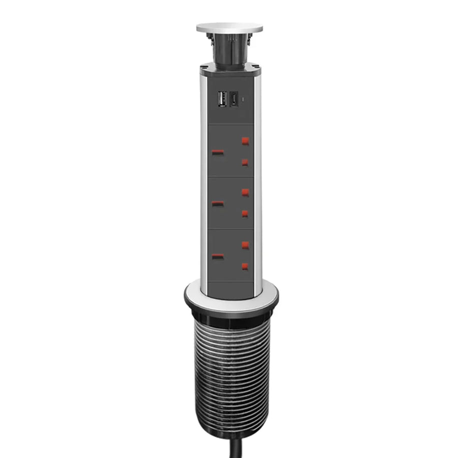 Cable Organizer Table Socket Pop-Up Power Strip - Image 7