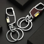 Sleek Twist Double Switch Keychain Clip