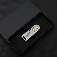 Titanium Gear Folding EDC Knife - Image 4