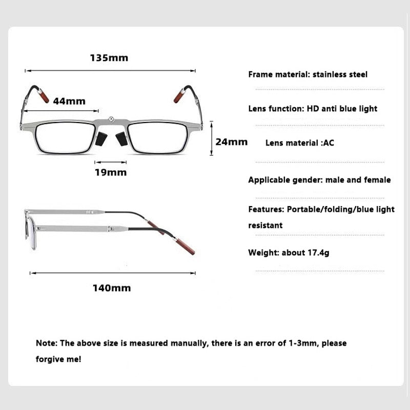 Sticky Storage Foldable Glasses Phone Holder Case - Image 3
