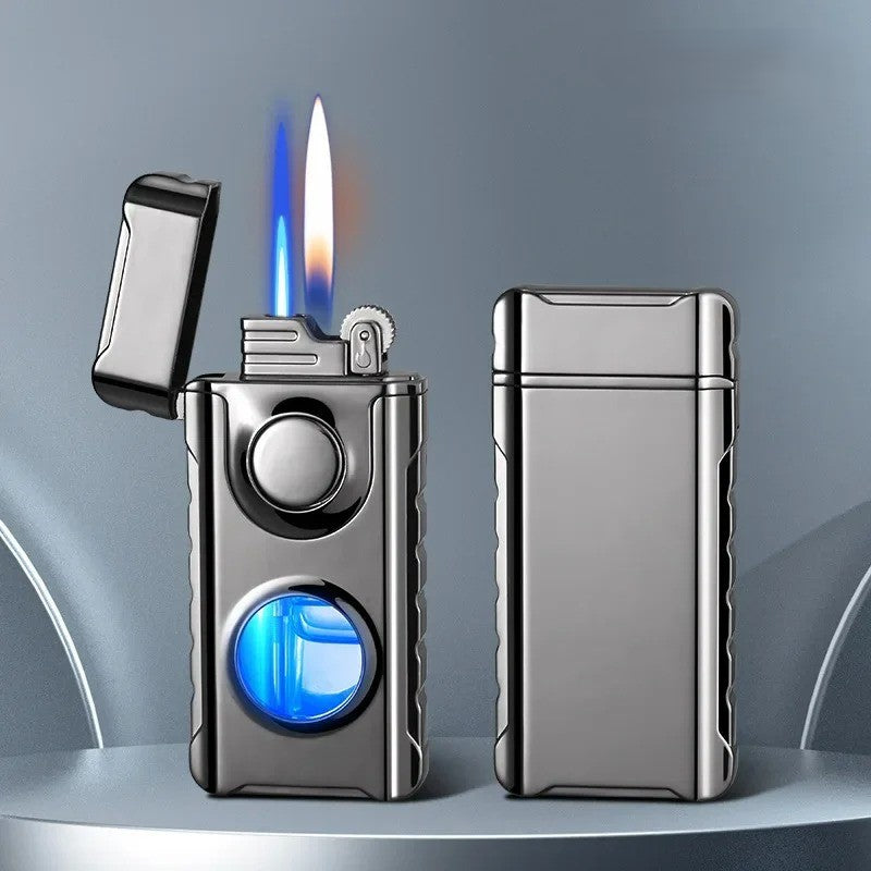 Dual-Fire Metal Windproof Lighter - Image 5