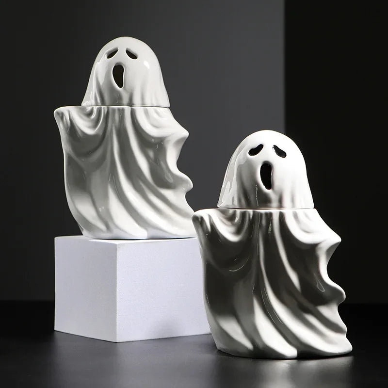 3D Ceramic Spooky Ghost Mug