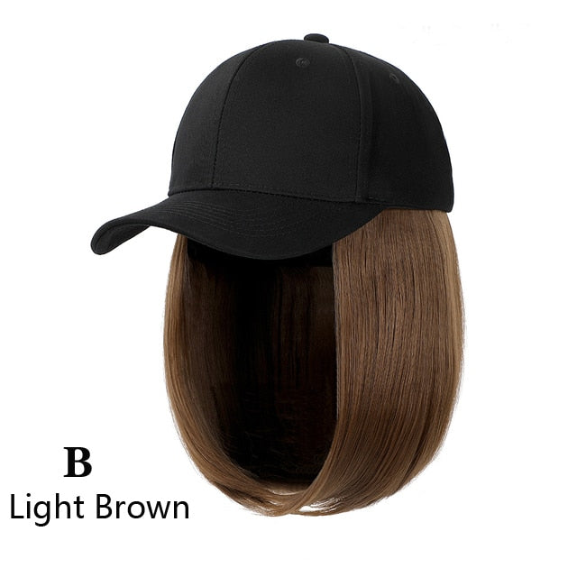 Knitted Long Hair Wig Beanie - Image 11