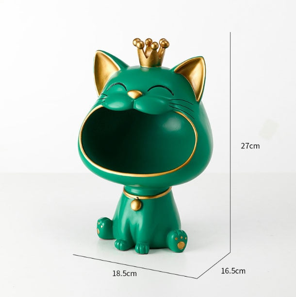Fortune Kitty Statue Home Storage Box - Image 7